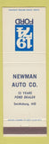 Matchbook Cover - 1974 Ford Newman Smithsburg MD