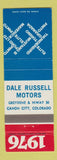 Matchbook Cover - 1976 Ford Dale Russell Canon City Colorado