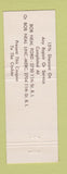 Matchbook Cover - Bob Neal Ford Mercury Lincoln Rock Island IL