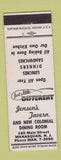 Matchbook Cover - Jensen's Tavern Manasquan NJ