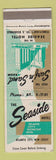 Matchbook Cover - Seaside Hotel Atlantic City NJ