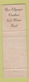 Matchbook Cover - Seaside Hotel Atlantic City NJ