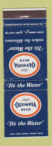 Matchbook Cover - Olympia Beer WORN
