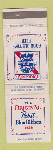 Matchbook Cover - Pabst Blue Ribbon Beer WEAR