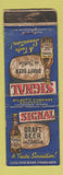Matchbook Cover - Signal Beer Chattanooga TN Atlanta GA WORN