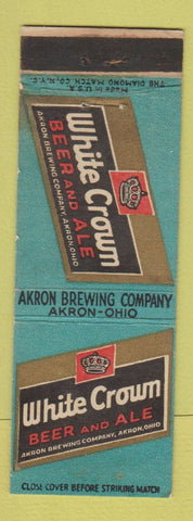 Matchbook Cover - Winter Crown Beer Ale Akron OH WEAR