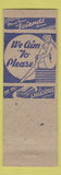 Matchbook Cover - Rudy's Grill McKees Rocks PA pinup