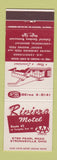 Matchbook Cover - Riviera Motel Strongsville OH