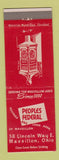 Matchbook Cover - Peoples Federal Savings Loan Massillon OH