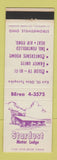 Matchbook Cover - Stardust Motor Lodge Strongsville OH