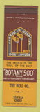 Matchbook Cover - Botany 500 Men's Clothes Bell Elyria OH