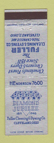 Matchbook Cover - Fuller Cleaning Dyeing Cleveland OH