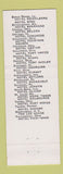 Matchbook Cover - Hotel Pick Ohio Youngstown OH