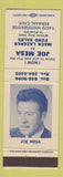 Matchbook Cover - Mack Lazarus Ford Sales Kerman CA Joe Mesa