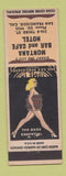 Matchbook Cover - Montana Bar Cafe Hotel San Francisco  CA pinup