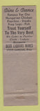 Matchbook Cover - Ritz Club Toledo OH