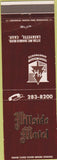 Matchbook Cover - Hillside Motel Lafayette CA CREASE