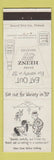 Matchbook Cover - Heinz 57 Ketchup
