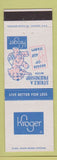 Matchbook Cover - Kroger Grocery Stores
