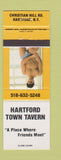 Matchbook Cover - Hartford Town Tavern NY hunk