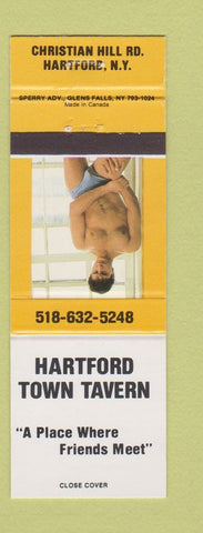 Matchbook Cover - Hartford Town Tavern NY hunk