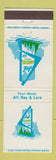 Matchbook Cover - Arl Cafe Motel Golden BC