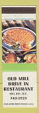 Matchbook Cover - Old Mill Drive In Restaurant Mill Bay BC