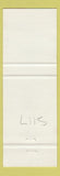 Matchbook Cover - C&C Restaurant Fort St James BC