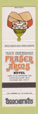 Matchbook Cover - Fraser Arms Hotel Vancouver BC