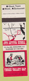 Matchbook Cover - Three Valley Gap Motel Revelstoke BC