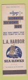Matchbook Cover - Los Angeles Harbor College CA