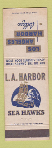 Matchbook Cover - Los Angeles Harbor College CA