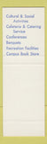 Matchbook Cover - University of California Santa Barbara CA SAMPLE