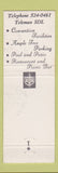 Matchbook Cover - Vieux Carre Motor Lodge New Orleans LA