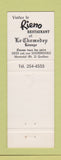 Matchbook Cover - Town Squire Motor Inn Montreal QC