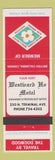 Matchbook Cover - Westward Ho Motel Nanaimo BC