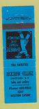 Matchbook Cover - Rickshaw Village Osoyoos BC Chinese WEAR