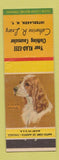 Matchbook Cover Klad Ezee Clothing Catherine Leary Interlaken NJ Cocker Spaniel