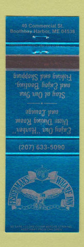Matchbook Cover - Fisherman's Wharf Inn Boothbay Harbor ME