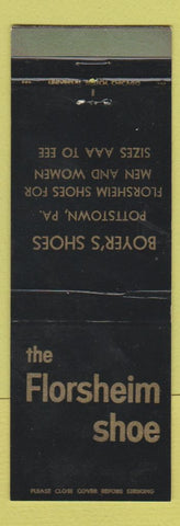 Matchbook Cover - Florsheim Shoes Boyer's Pottstown PA