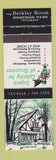 Matchbook Cover - Bingeman Park Berkley Room Kitchener ON