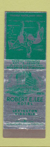 Matchbook Cover - Robert E Lee Hotel Lexington VA WEAR