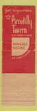 Matchbook Cover - Hotel Roosevelt Cedar Rapids IA