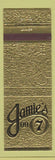 Matchbook Cover - Jamie's on 7 Livonia MI