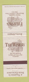 Matchbook Cover - Filippa's The Winery Utica MI WEAR