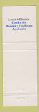 Matchbook Cover - Larco's Troy MI