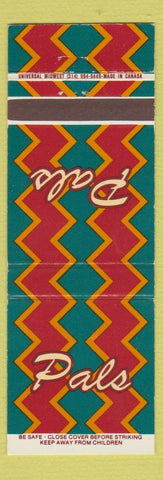Matchbook Cover - Pals West Bloomfield MI