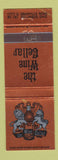 Matchbook Cover - The Wine Cellar Columbus OH