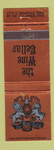 Matchbook Cover - The Wine Cellar Columbus OH