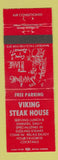 Matchbook Cover - Viking Steak House Jackson MI WEAR